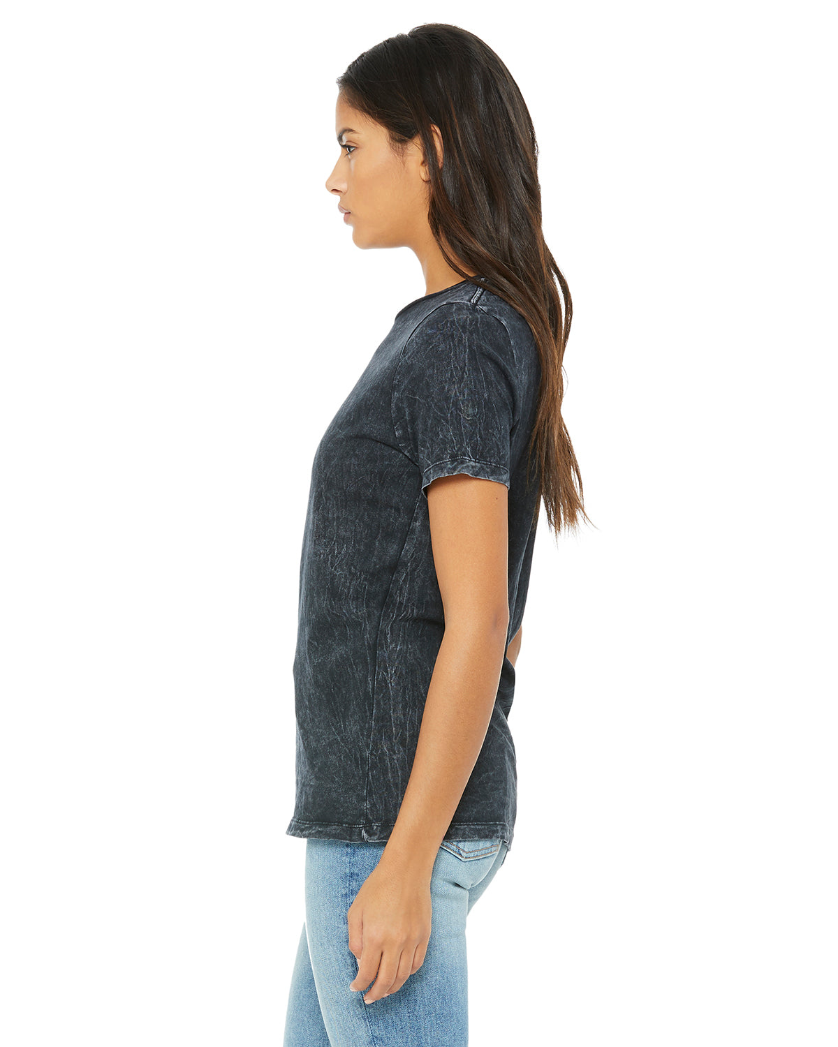 Women's Relaxed Jersey Short-Sleeve T-Shirt - Black Mineral Wash