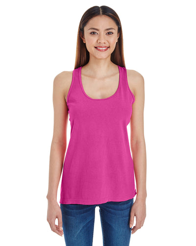 Women's Lightweight Racerback Tank - Raspberry