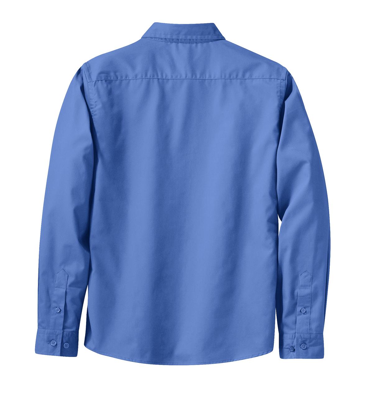 Women's Long Sleeve Easy Care Shirt - Ultramarne Blue