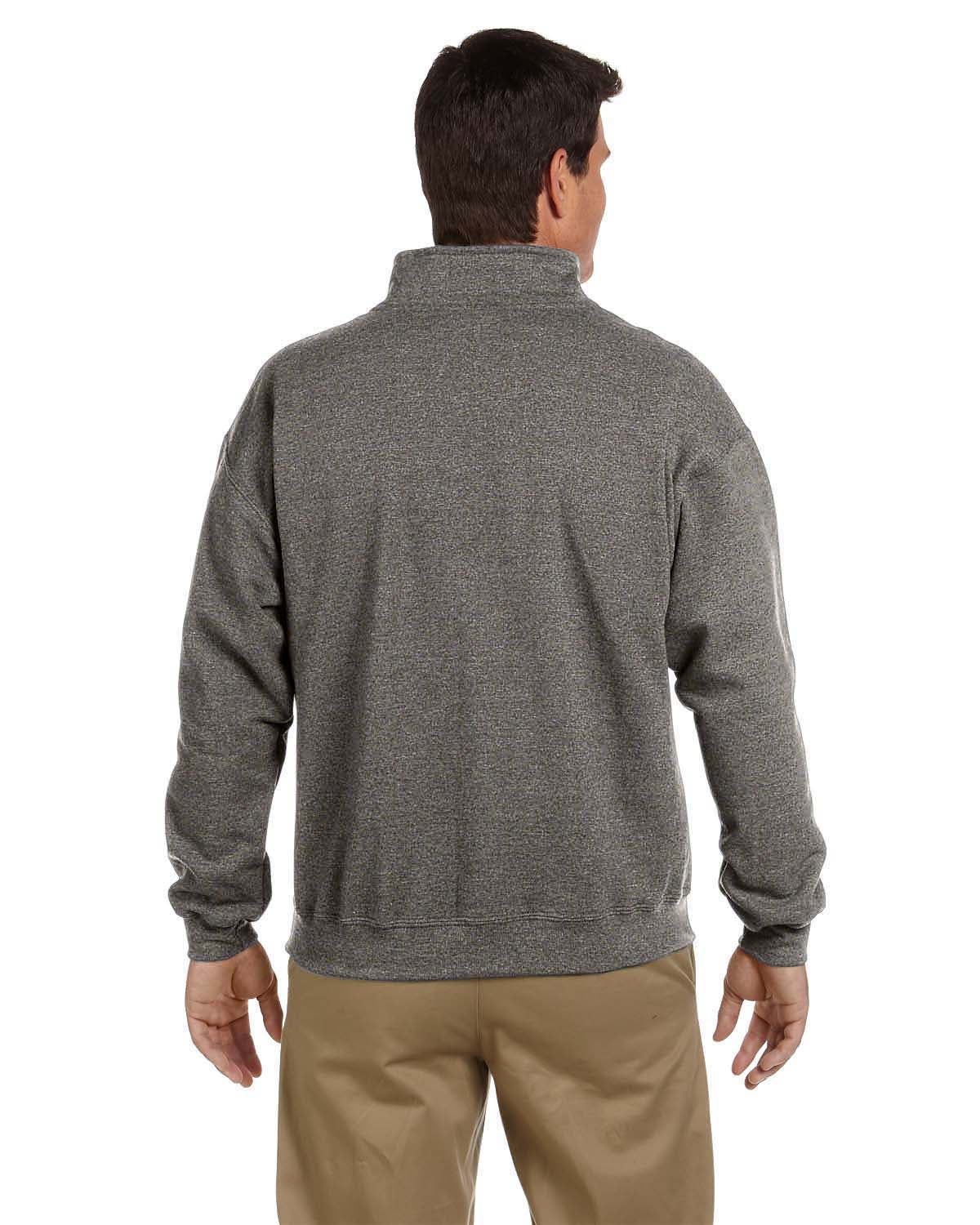 Unisex Heavy Blend™  Vintage Cadet Collar Sweatshirt - Graphite Heather