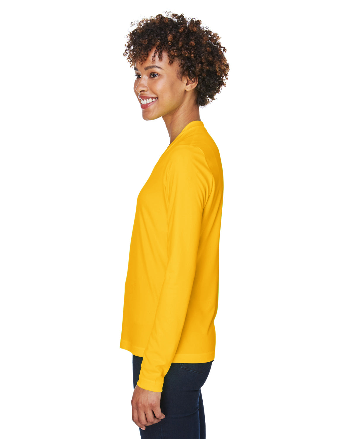 Women's Zone Performance Long-Sleeve T-Shirt - Sport Athletic Gold