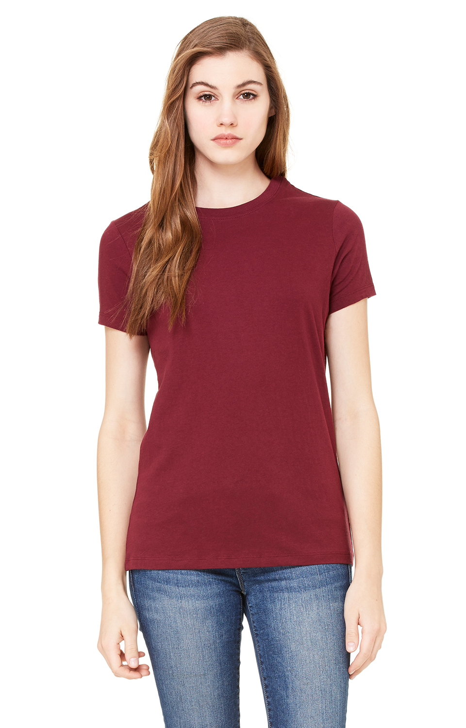 Women's Jersey Tee - Maroon