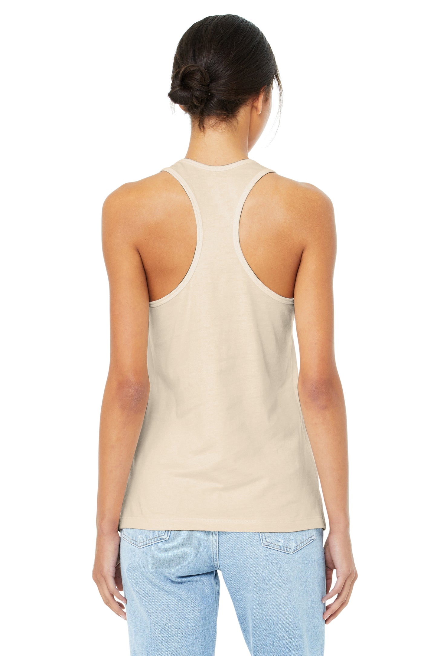 Women's Jersey Racerback Tank - Natural