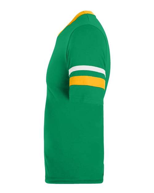 Augusta Sportswear 360 Kelly/ Gold/ White — direct side