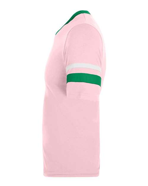Augusta Sportswear 360 Light Pink/ Kelly/ White — direct side