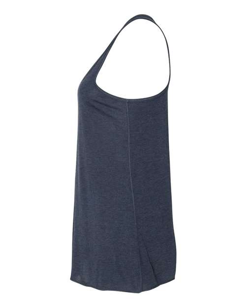 BELLA + CANVAS 8800 Heather Navy — direct side