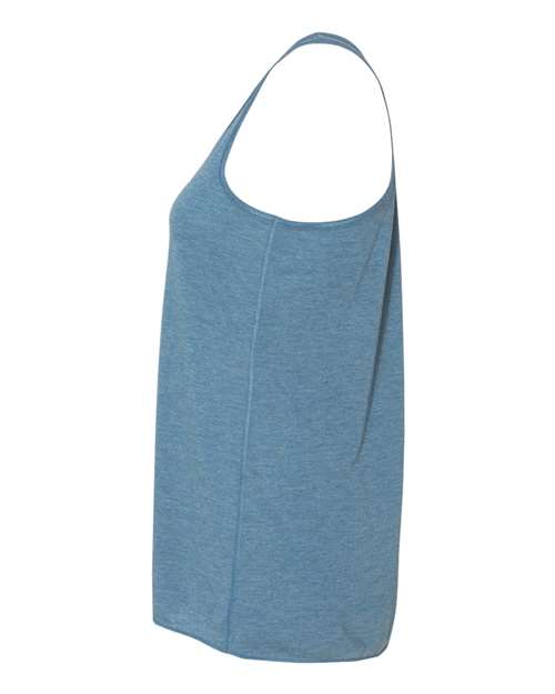 BELLA + CANVAS 8800 Heather Deep Teal — direct side