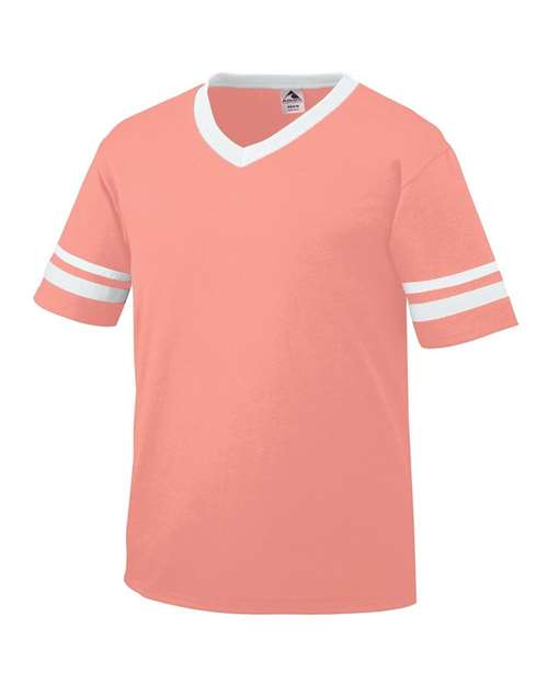 Augusta Sportswear 360 Coral/ White — side