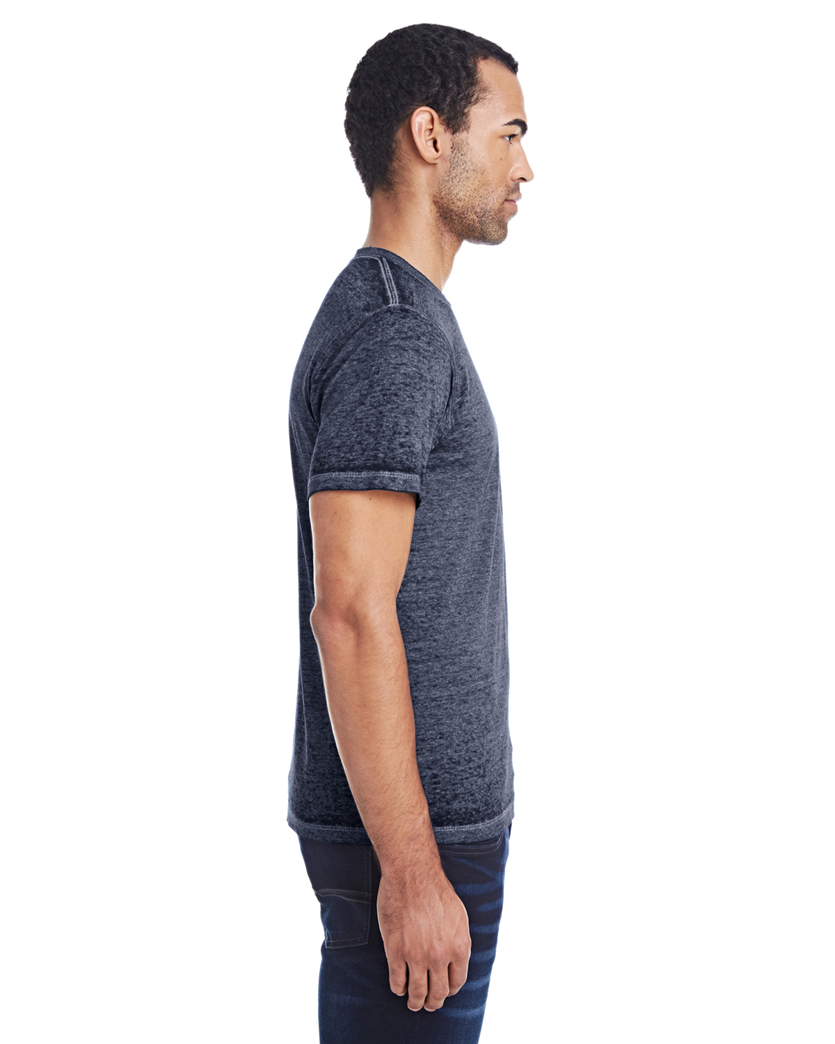 Unisex Acid Wash T-Shirt - Russian Blue