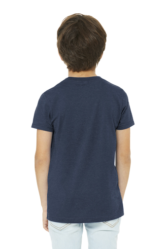 Youth Jersey T-Shirt - Heather Navy