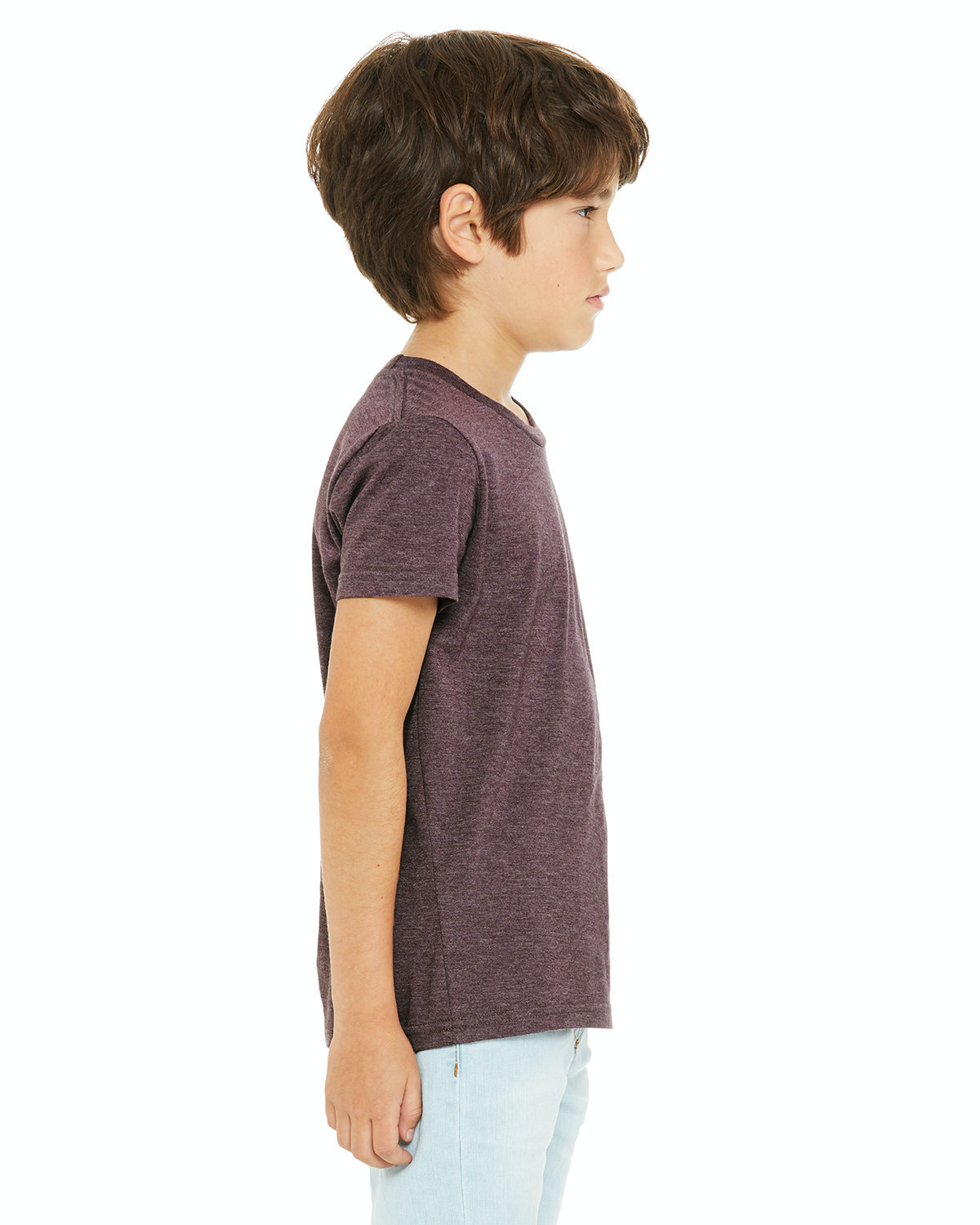 Youth Jersey T-Shirt - Heather Maroon