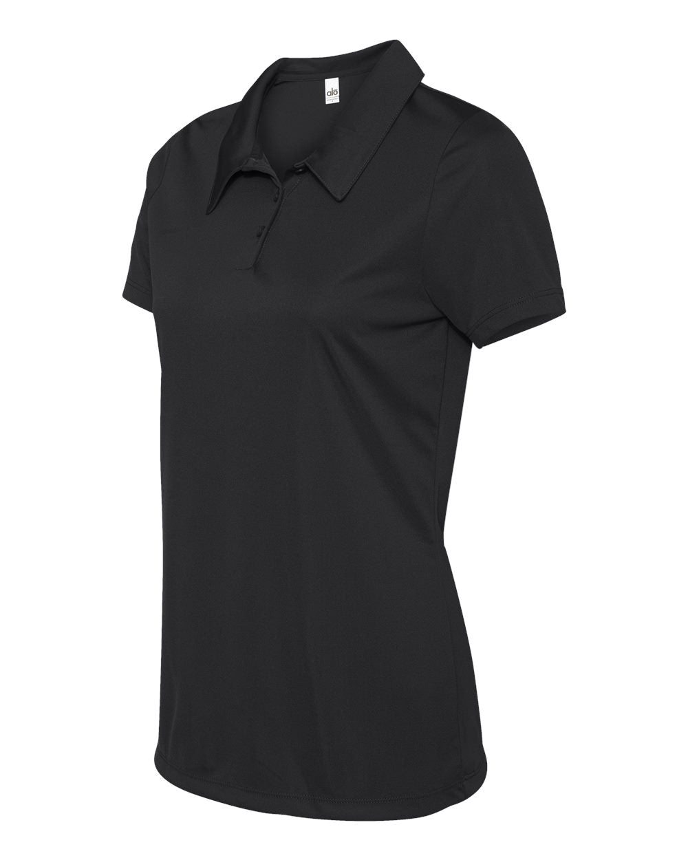 Women's Performance 3-Button Sport Shirt - Black