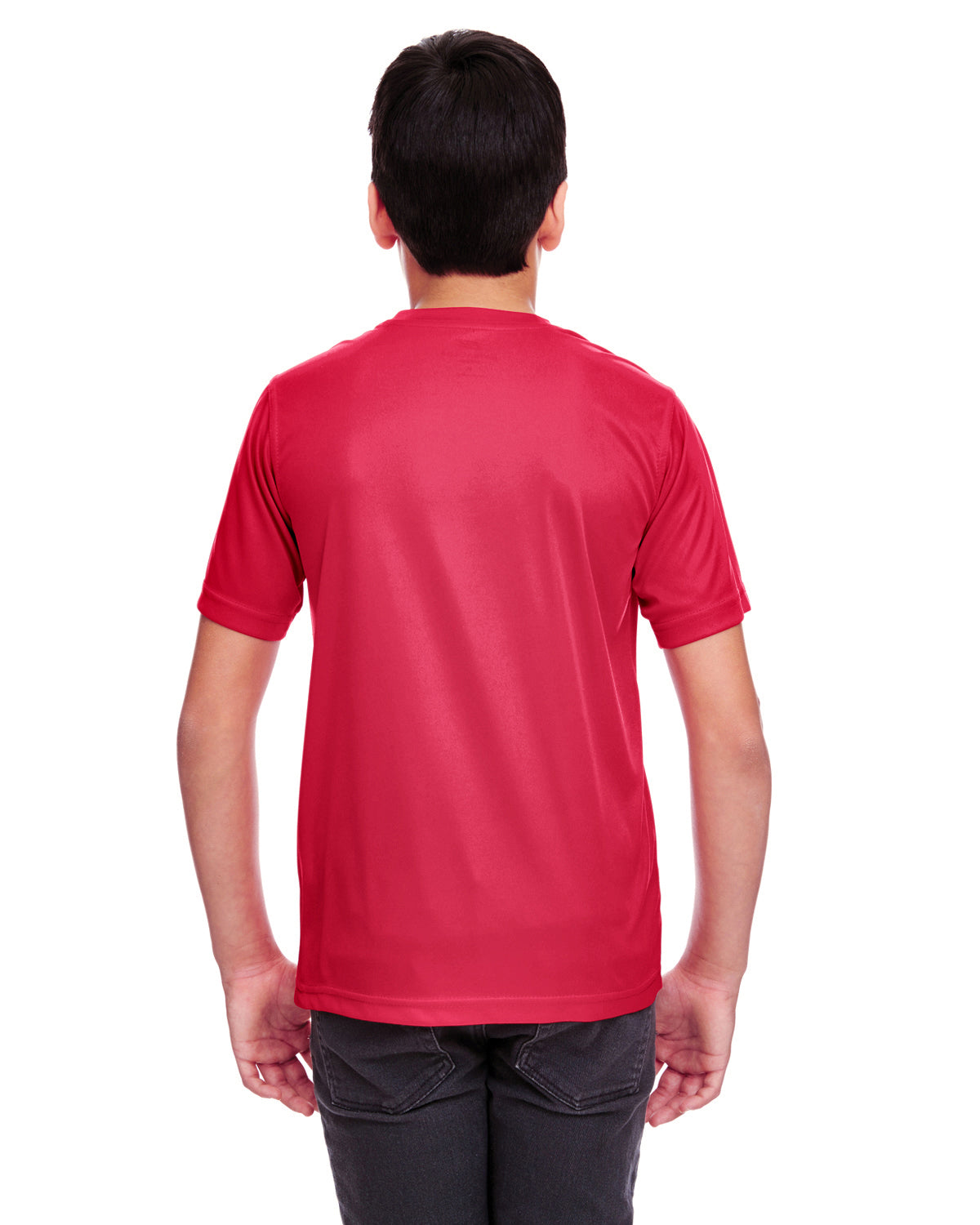 Youth Cool & Dry Sport Performance Interlock T-Shirt - Cardinal
