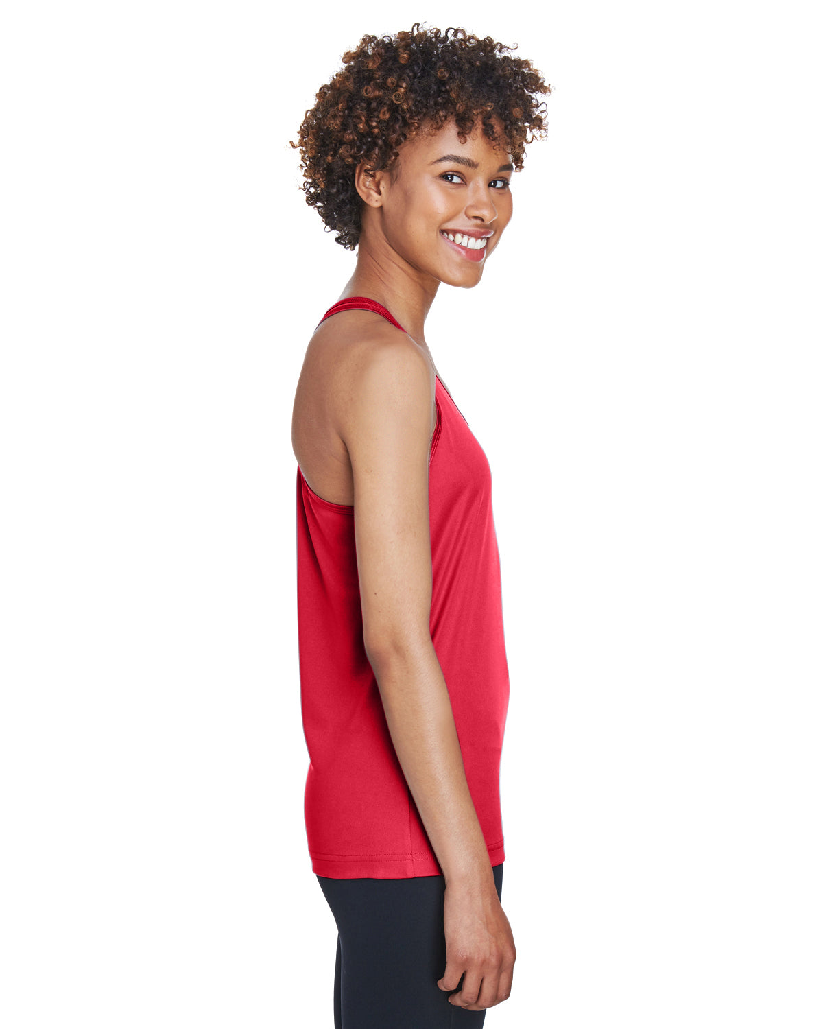Women's Zone Performance Racerback Tank - Sport Red