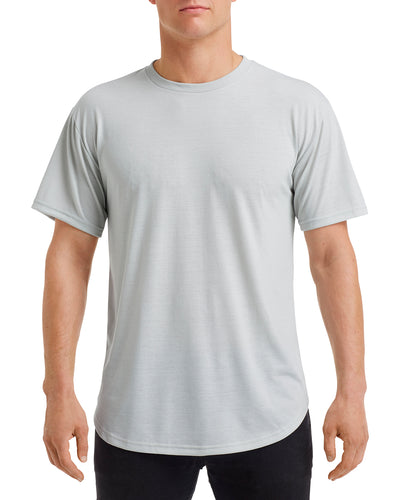 Unisex Curve T-Shirt - Silver