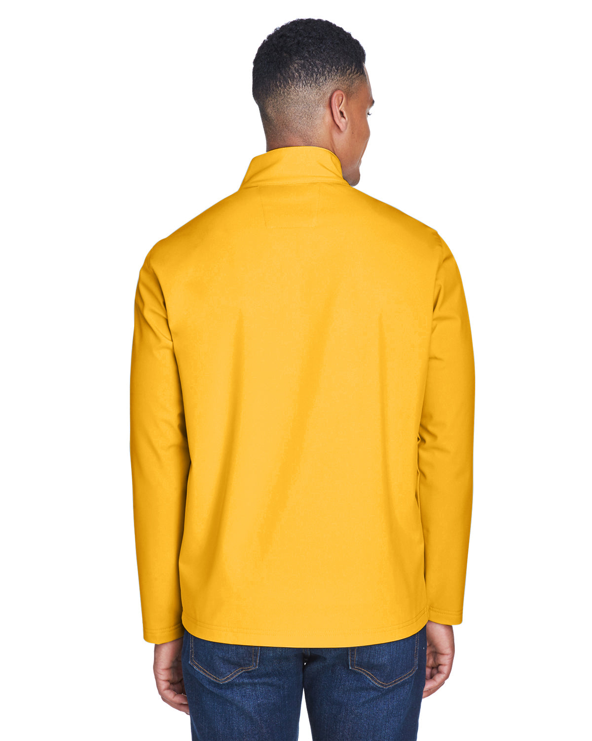 Men's Leader Soft Shell Jacket - Sport Athletic Gold