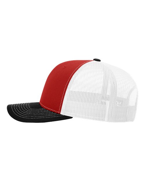 Richardson 112 Red/ White/ Black — direct side