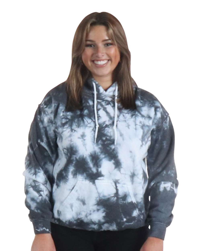 Unisex Blended Hoodie - Black Crystal
