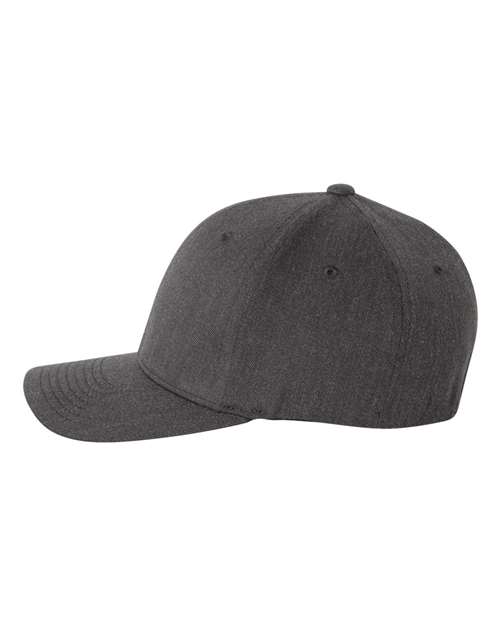 Flexfit 6477 Dark Heather — direct side