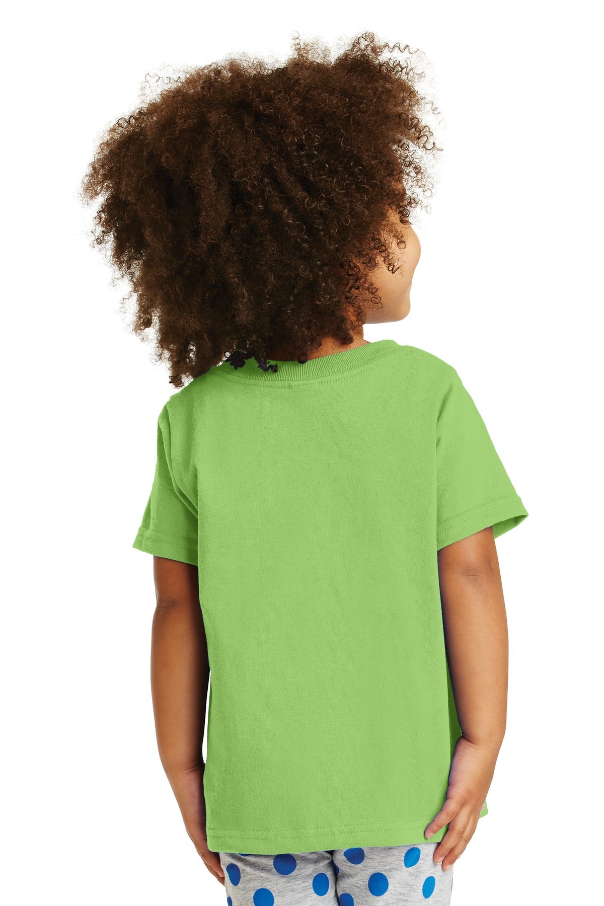 Toddler Core Cotton Tee - Lime