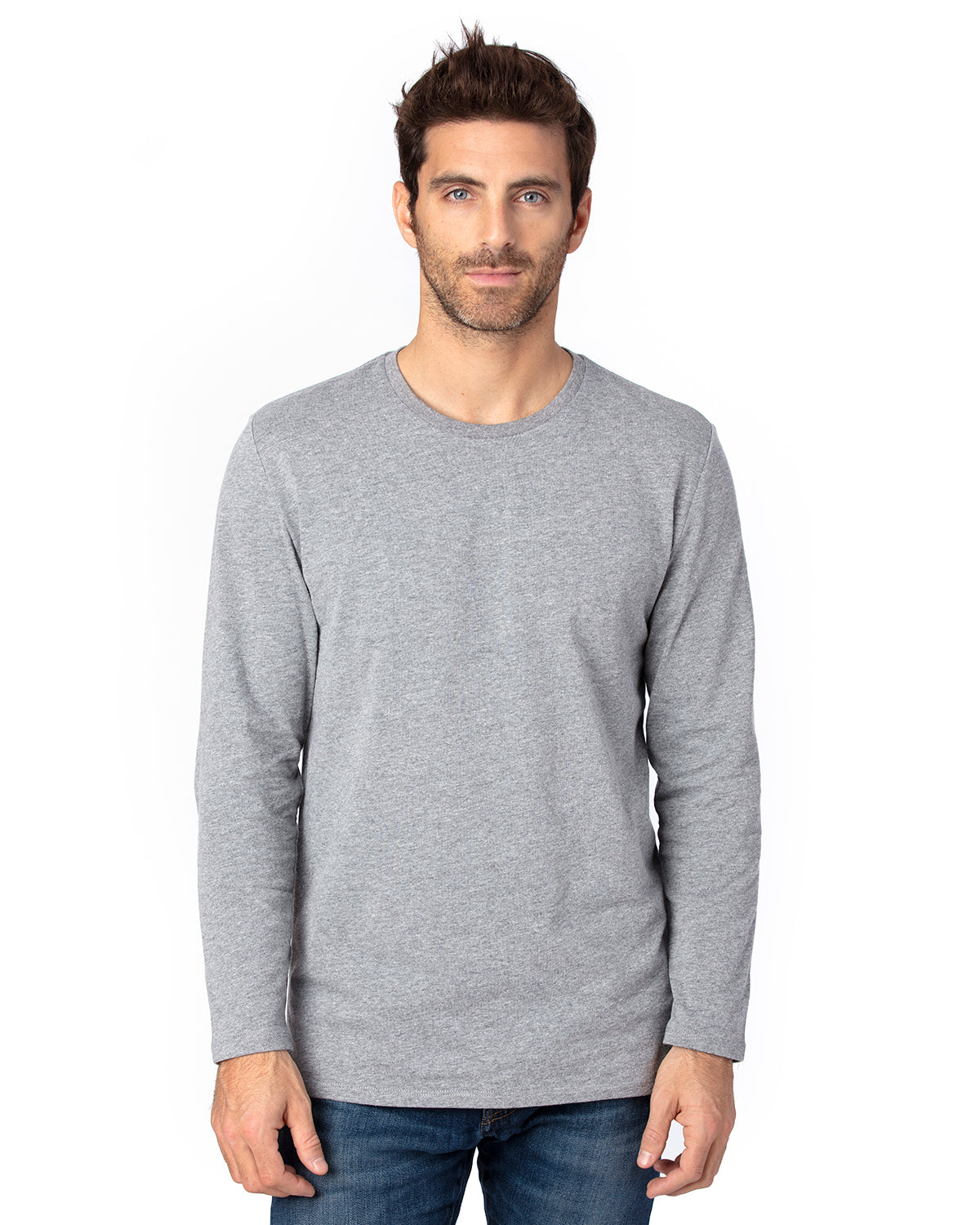 Unisex Ultimate Long-Sleeve T-Shirt - Heather Gray