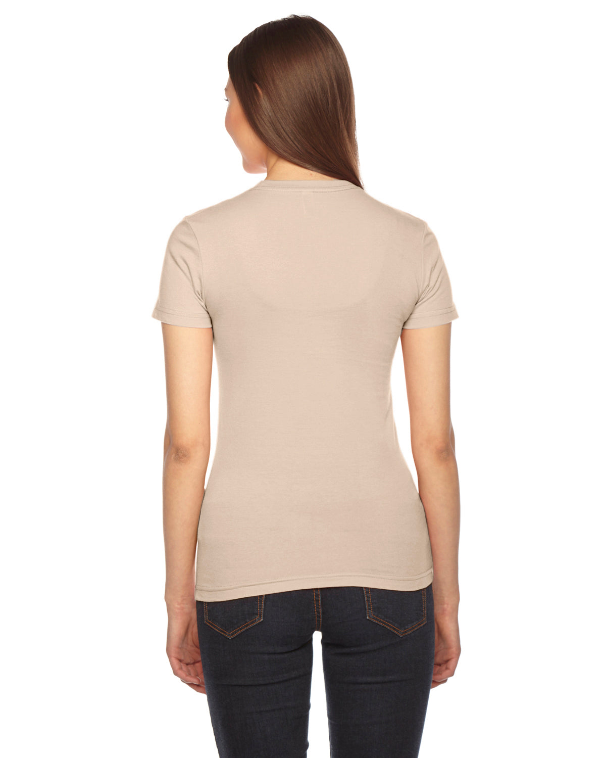 Women's Fine Jersey Short-Sleeve T-Shirt - Creme