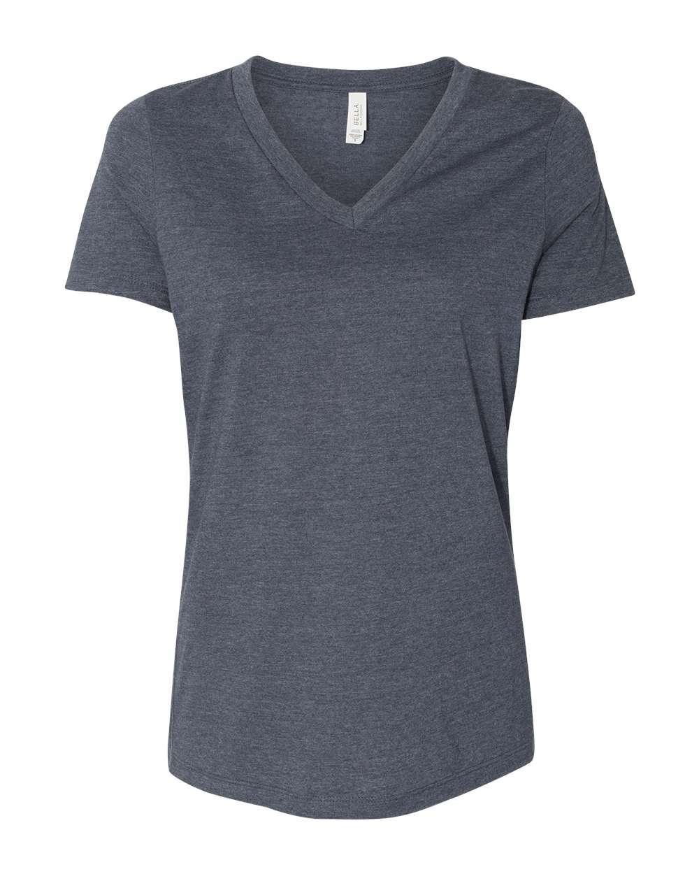 Women's Relaxed Jersey V-Neck T-Shirt - Heather Navy