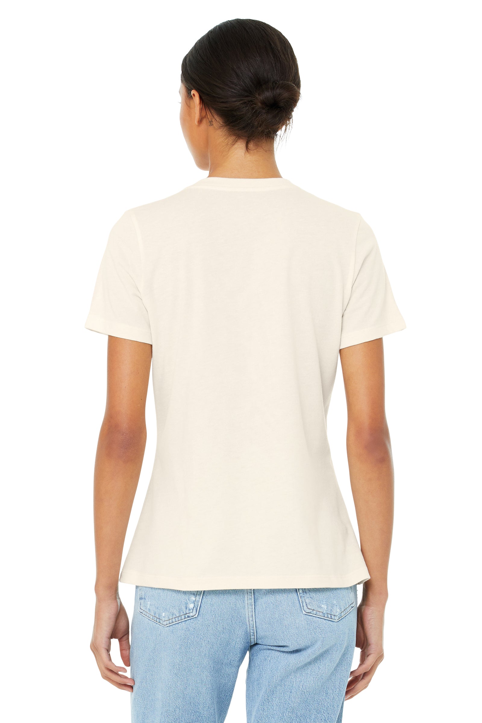 Women's Heathered Relaxed Jersey Short-Sleeve T-Shirt - Heather Natural