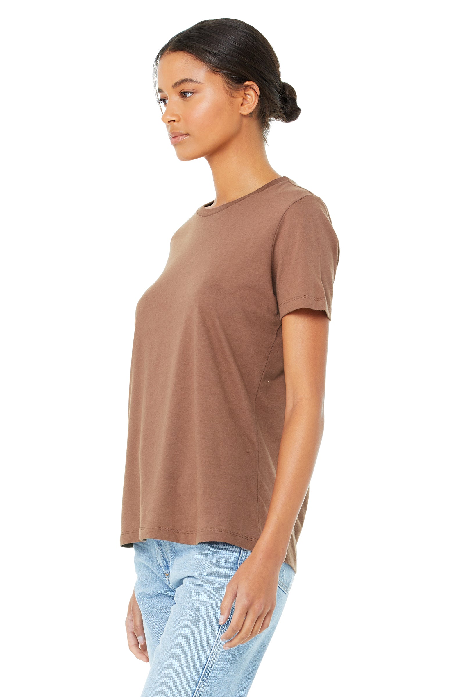 Women's Relaxed Jersey Short-Sleeve T-Shirt - Chestnut