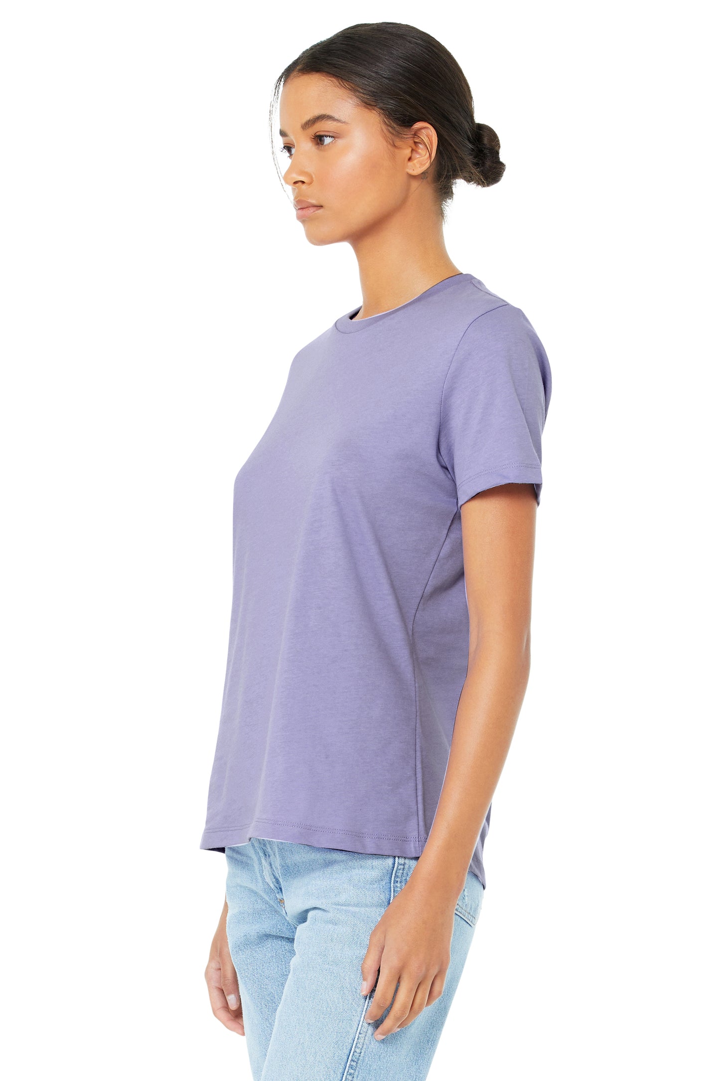 Women's Relaxed Jersey Short-Sleeve T-Shirt - Dark Lavender