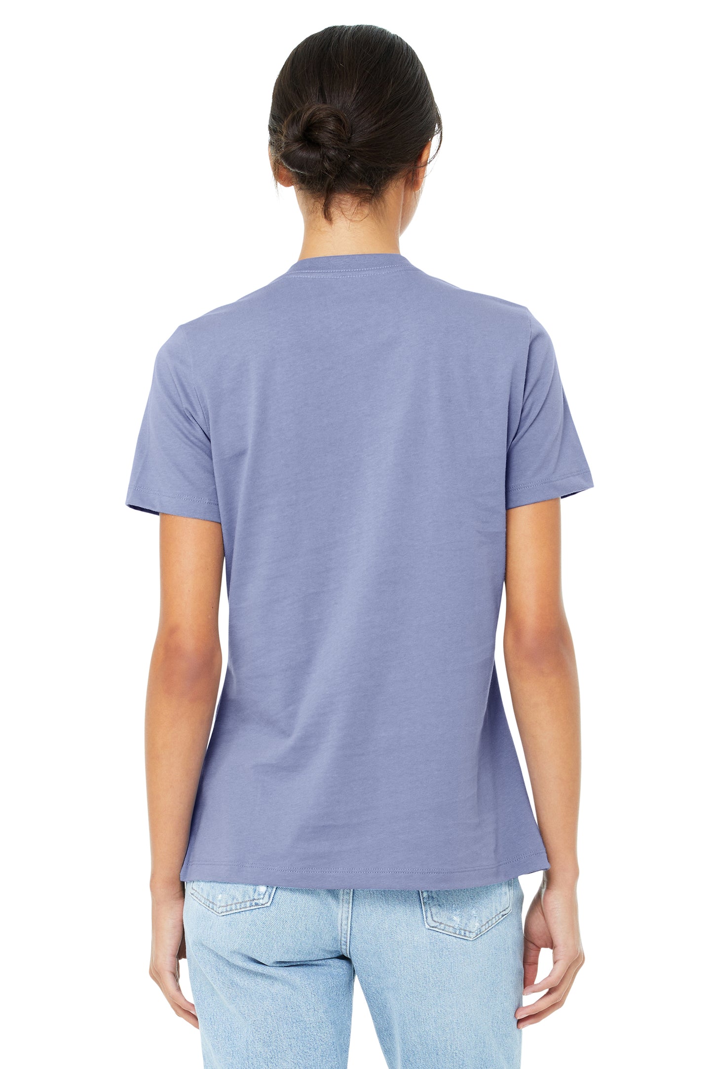 Women's Relaxed Jersey Short-Sleeve T-Shirt - Lavender Blue