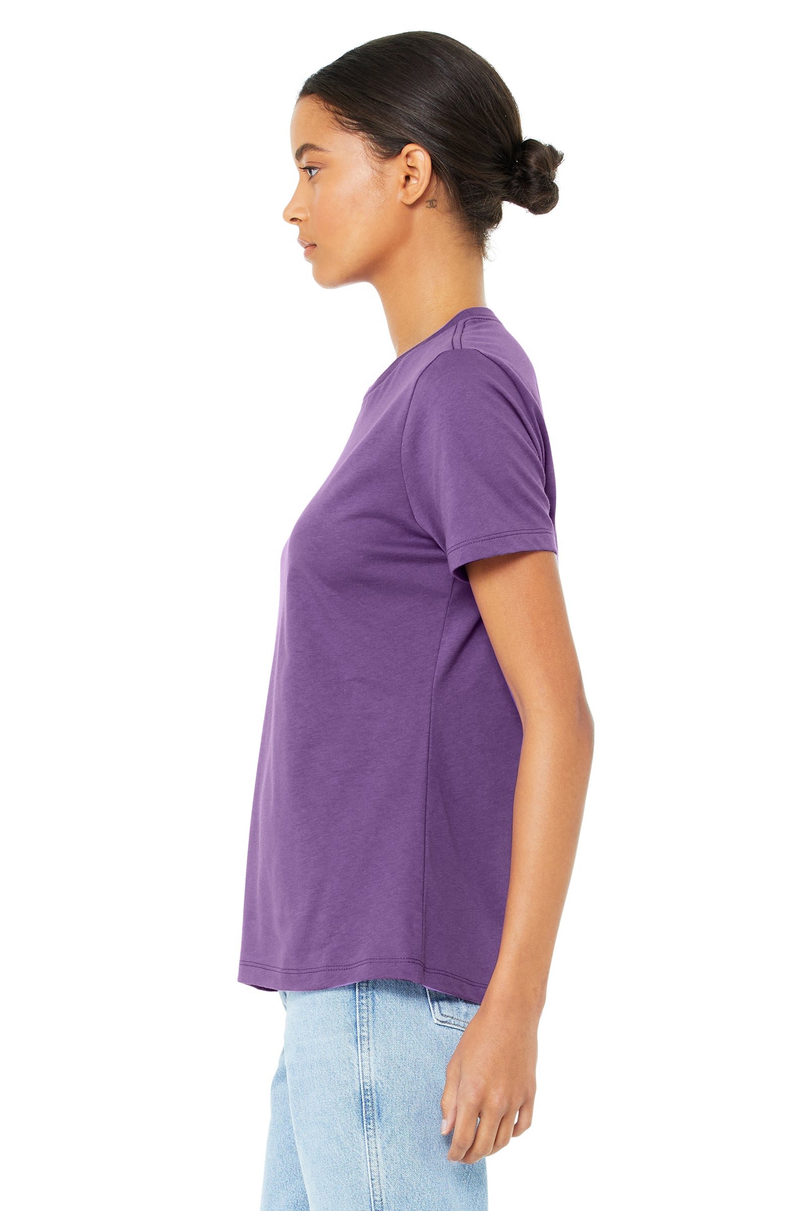 Women's Relaxed Jersey Short-Sleeve T-Shirt - Royal Purple