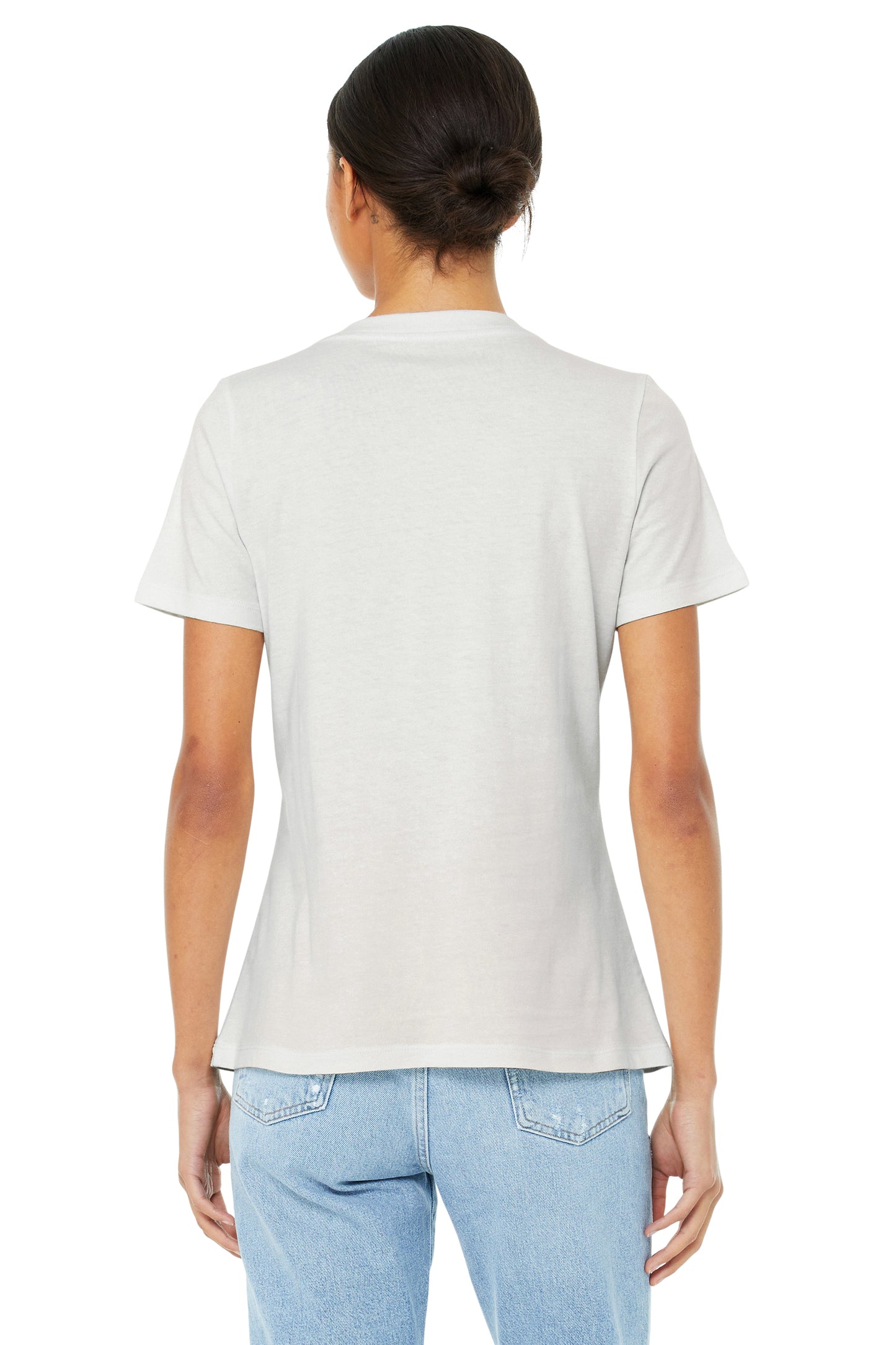 Women's Relaxed Jersey V-Neck T-Shirt - Vintage White