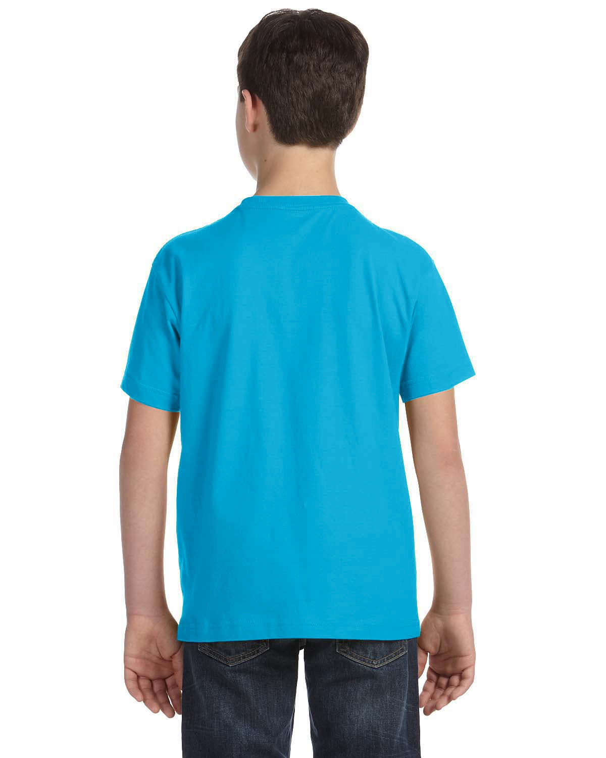 Youth Fine Jersey T-Shirt - Turquoise
