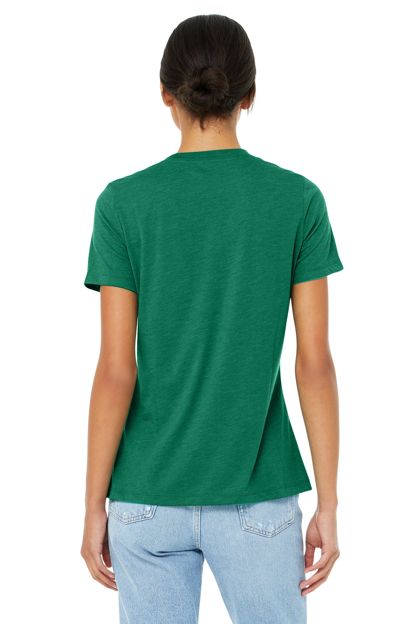 Women's Triblend Relaxed Jersey Short-Sleeve T-Shirt - Kelly Triblend