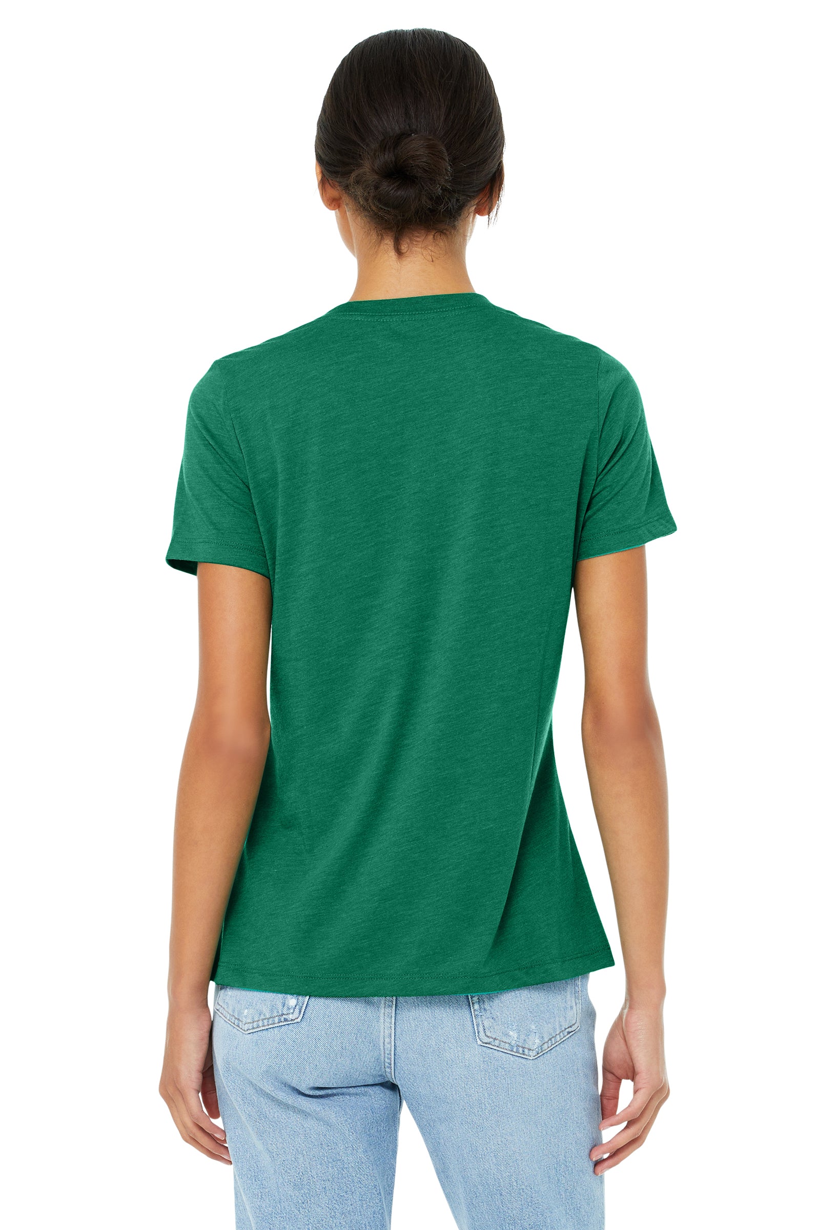 Women's Triblend Relaxed Jersey Short-Sleeve T-Shirt - Kelly Triblend