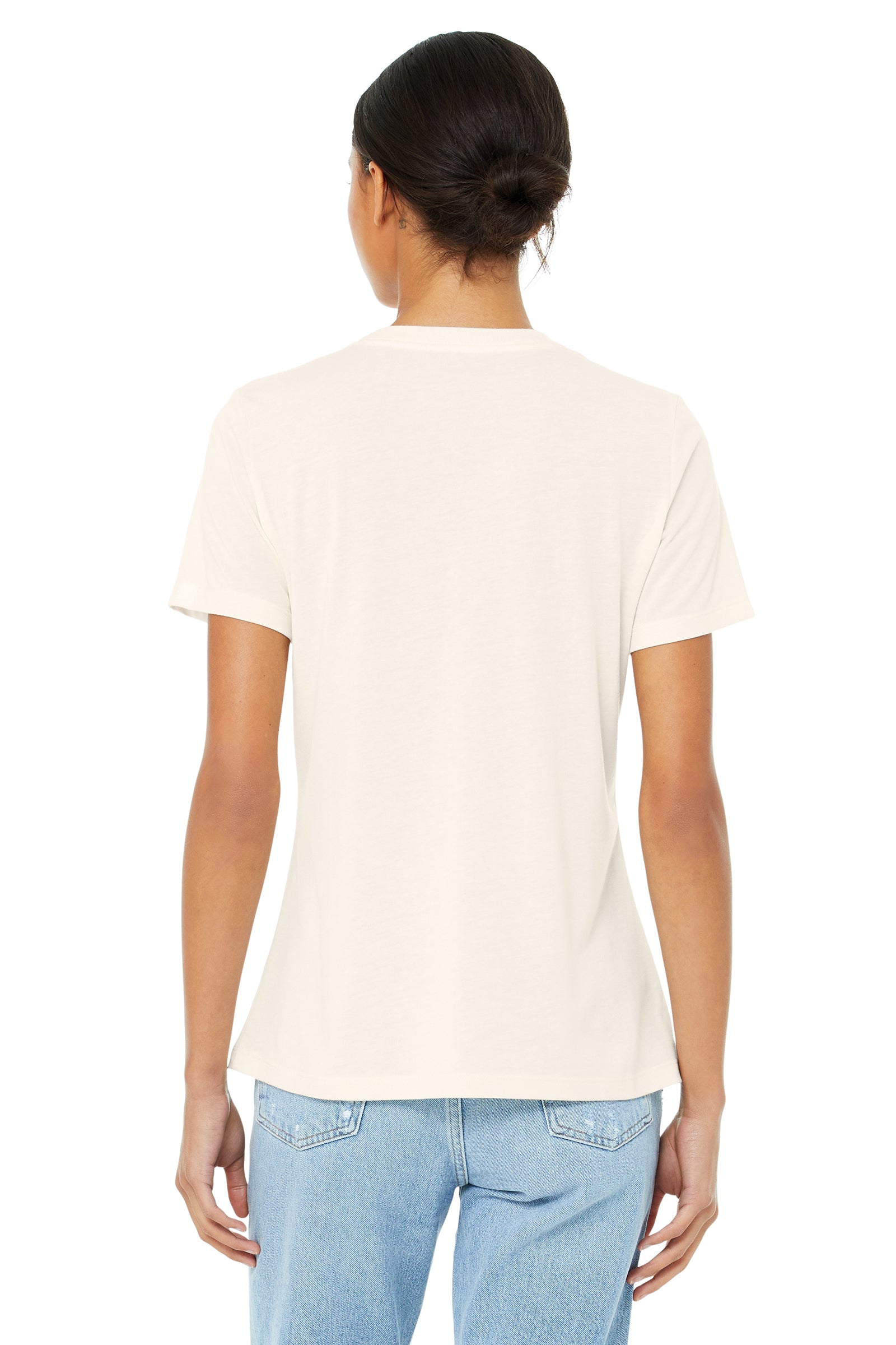 Women's Triblend Relaxed Jersey Short-Sleeve T-Shirt - Solid Natural Triblend