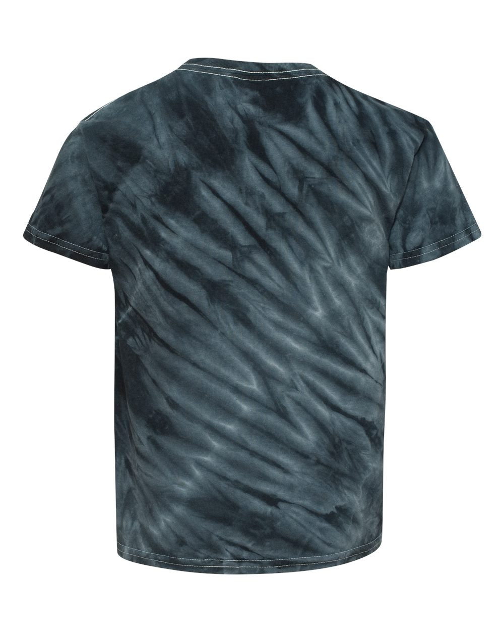 Youth One Color Tiger Stripe T-Shirt - Black