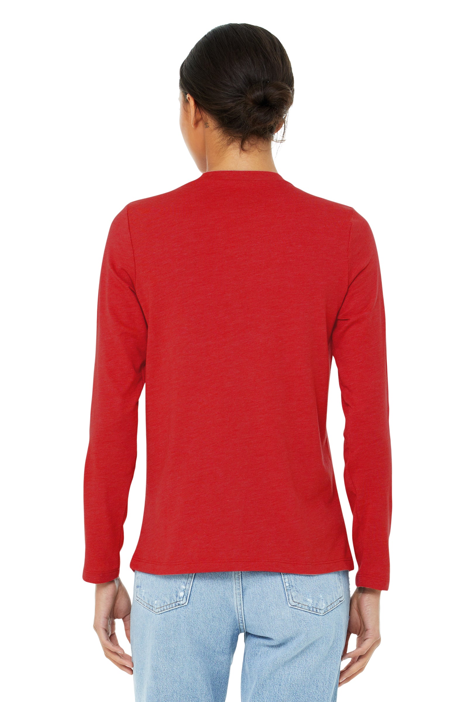 Women's Jersey Long-Sleeve T-Shirt - Red
