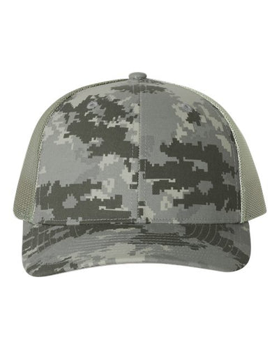 Richardson 112P Military Digital Camo/ Light Green — front