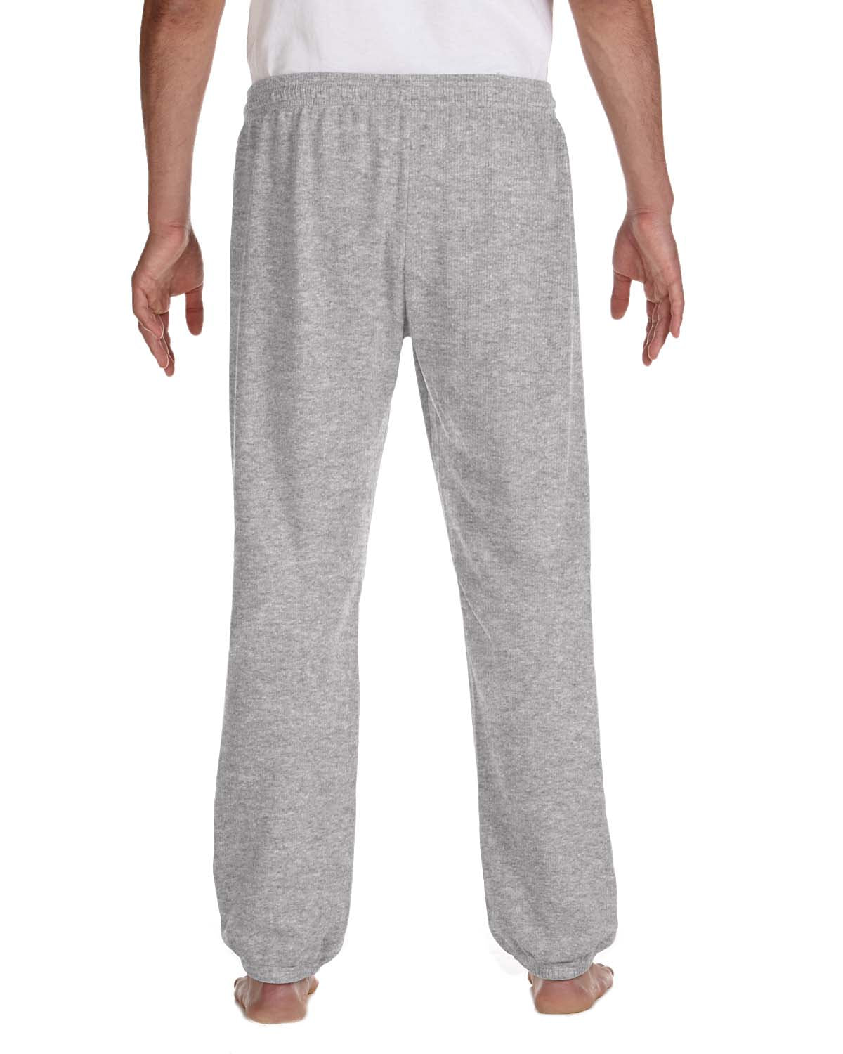 Unisex Sponge Fleece Long Scrunch Pant - Heather Athletic
