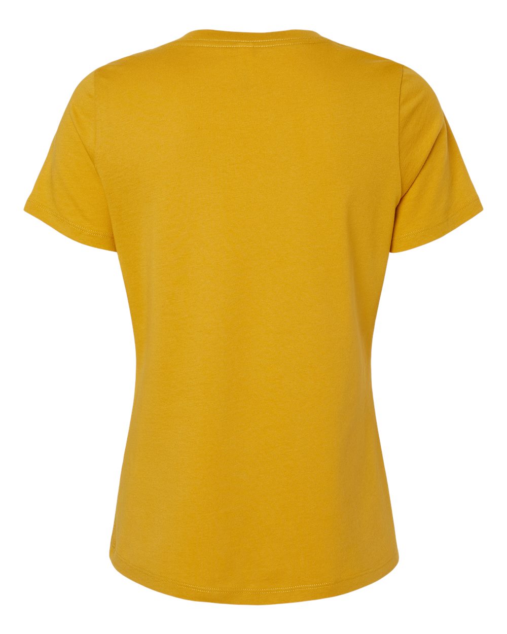 Women's Relaxed Jersey V-Neck T-Shirt - Mustard