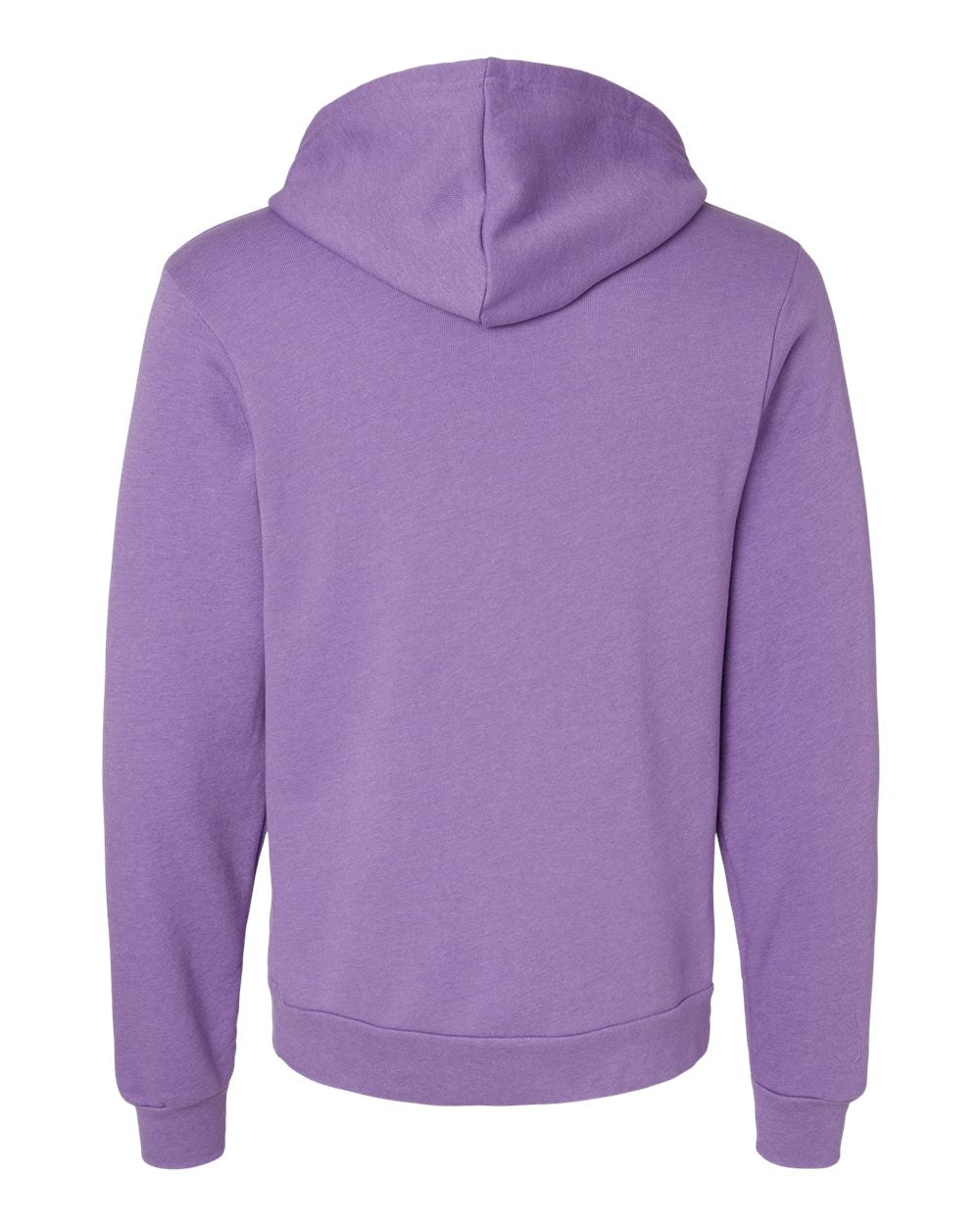 Unisex Sponge Fleece Pullover Hoodie - Heather Team Purple