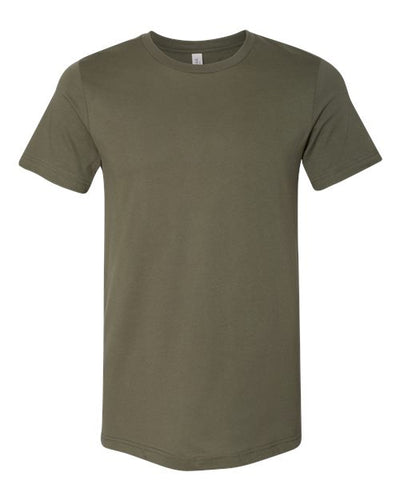BELLA + CANVAS 3001 Military Green — front