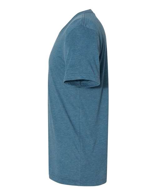 BELLA + CANVAS 3415 Steel Blue Triblend — direct side