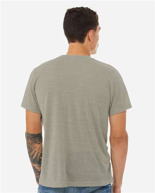BELLA + CANVAS 3650 Stone Marble — on model back