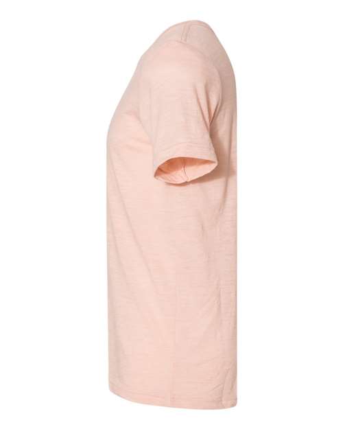 BELLA + CANVAS 3650 Peach Slub — direct side