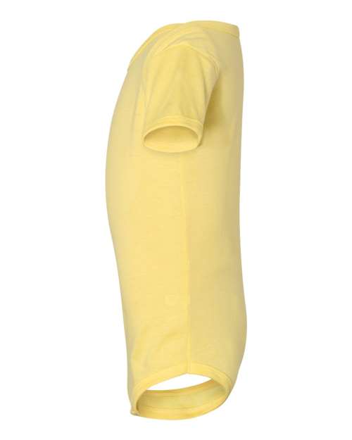 BELLA + CANVAS 100B Yellow — direct side