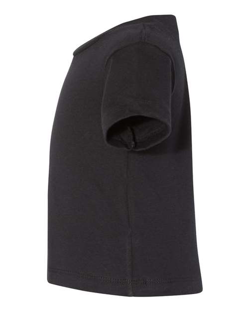 BELLA + CANVAS 3001B Black — direct side