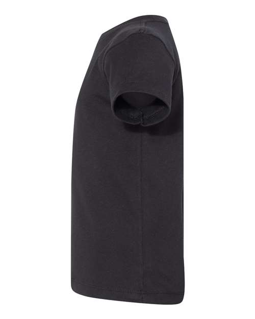 BELLA + CANVAS 3001T Black — direct side